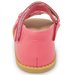 Sandale fete Tabby din piele naturala roz coral